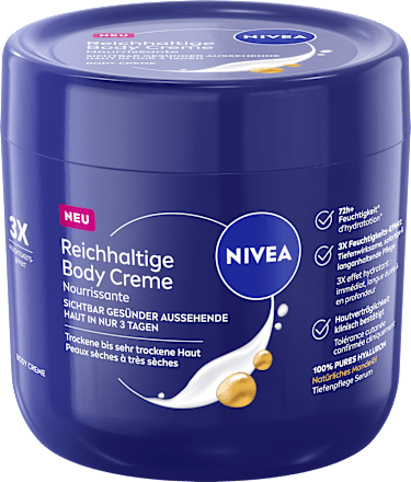 Körpermilch Body Creme reichhaltig, 400 ml