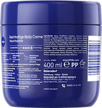Körpermilch Body Creme reichhaltig, 400 ml