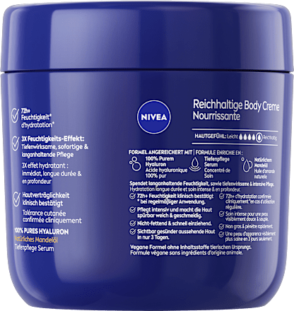 Körpermilch Body Creme reichhaltig, 400 ml