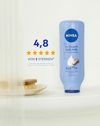 Körpermilch In-Dusch Soft Milk, 0,4 l NIVEA