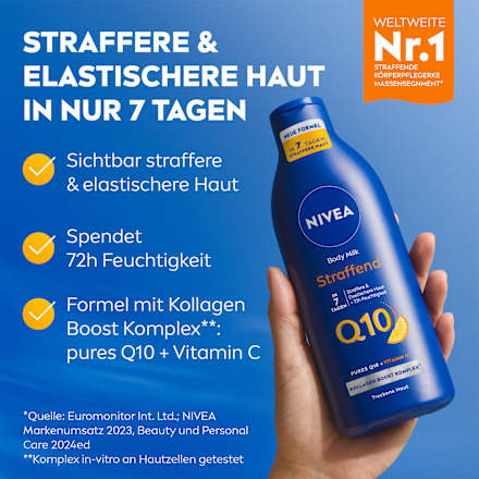 Körpermilch Q10 Straffend, 400 ml