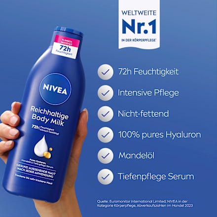 Rijke bodymilk, 250 ml