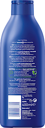 Bodymilk voor de droge huid, 400 ml