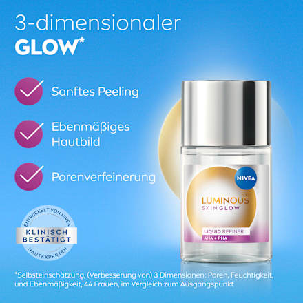 Liquid Refiner Luminous Skin Glow, 100 ml NIVEA