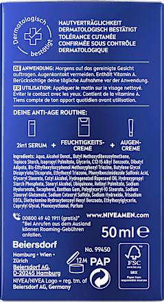 Anti Age Feuchtigkeitscreme Hyaluron LSF 30, 50 ml