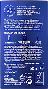 Anti Age Feuchtigkeitscreme Hyaluron LSF 30, 50 ml