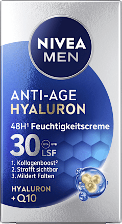 Anti Age Feuchtigkeitscreme Hyaluron LSF 30, 50 ml