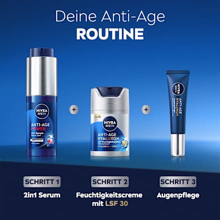 Anti Age Feuchtigkeitscreme Hyaluron LSF 30, 50 ml