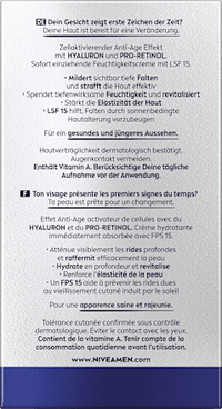 Anti Aging Gesichtscreme Hyaluron, 50 ml