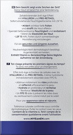 Anti-aging gezichtscrème met hyaluronzuur, 50 ml