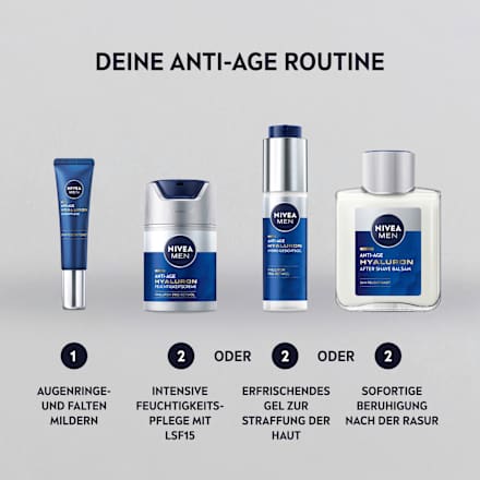 Anti-aging gezichtsgel hyaluronzuur, 50 ml