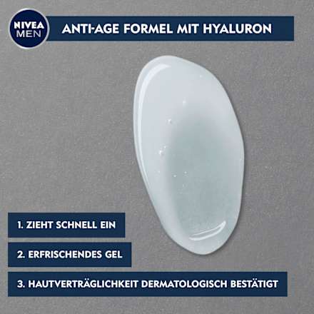 Anti Aging Gesichtsgel Hyaluron, 50 ml
