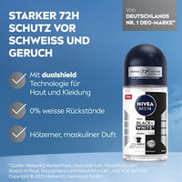 Antitranspirant Deo Roll-on Black & White Invisible Original, 50 ml