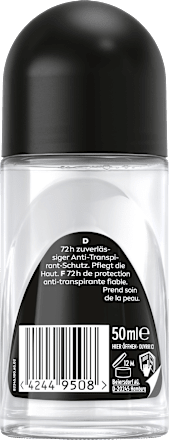 Antitranspirant Deodorant Roll-on Zwart &amp; Wit, 50 ml