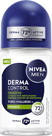 Antitranspirant Deo Roll-on Derma Control Sensitive, 50 ml