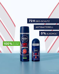 Antitranspirant Deo Roll-on Dry Impact, Vorteilspack (6x50 ml), 300 ml