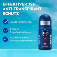 Antitranspirant Deo Roll-on Dry Impact, 50 ml