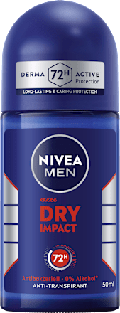 Antitranspirant Deo Roll-on Dry Impact, 50 ml