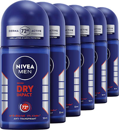 Antitranspirant Deo Roll-on Dry Impact, 300 ml