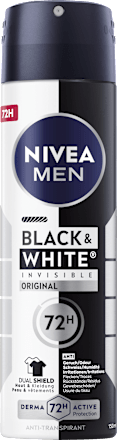 Antitranspirant Deospray Black & White Invisible Original, 150 ml