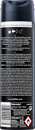 Antitranspirant Deospray Black & White Invisible, 150 ml
