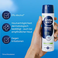 Antitranspirant Deospray Derma Control Sensitive, 150 ml