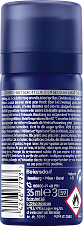 Antitranspirant Deospray Dry Active, Reisegröße, 35 ml