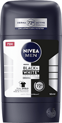 Antitranspirant Deostick Black & White Invisible Original, 50 ml