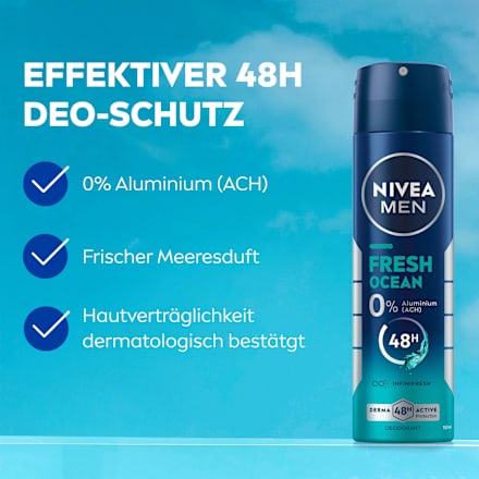 Deospray Fresh Ocean, 150 ml