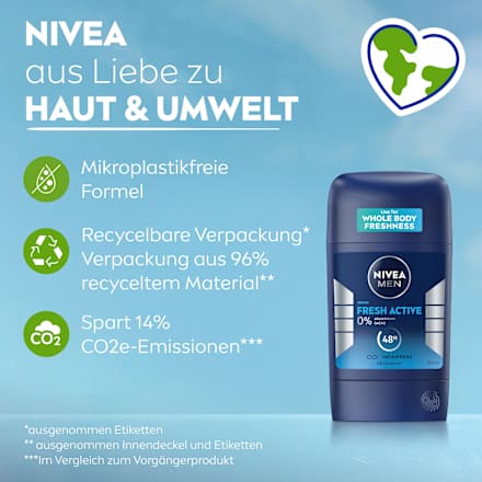 Deostick Fresh Active, 50 ml