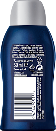 Douchegel Energy 3-in-1, reisformaat, 50 ml