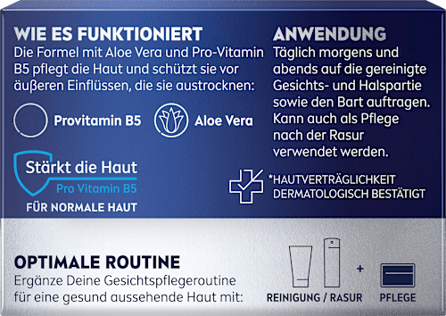 Feuchtigkeitscreme Protect & Care intensiv, 50 ml NIVEA MEN