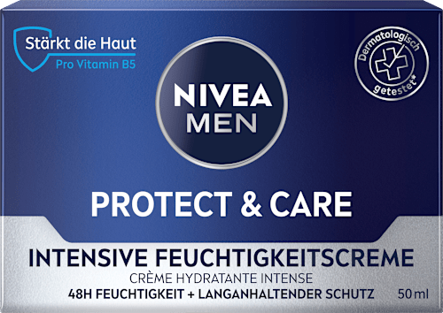 Feuchtigkeitscreme Protect & Care intensiv, 50 ml NIVEA MEN
