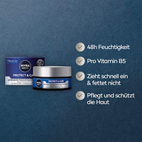 Feuchtigkeitscreme Protect & Care intensiv, 50 ml NIVEA MEN