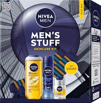 Geschenkset Mens Stuff + Socken 4tlg, 1 St NIVEA MEN