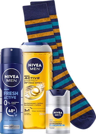 Geschenkset Mens Stuff + Socken 4tlg, 1 St NIVEA MEN