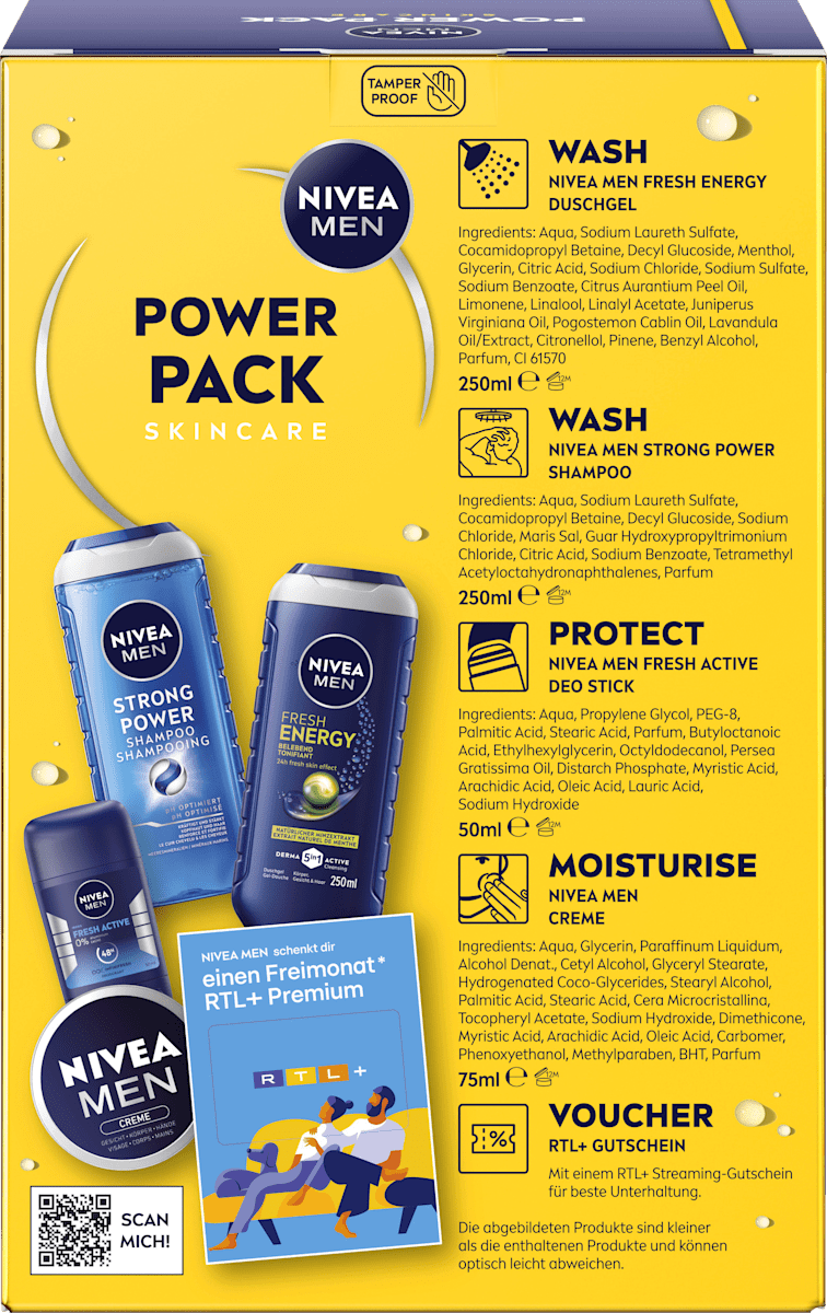 Geschenkset Power Pack 5tlg, 1 St