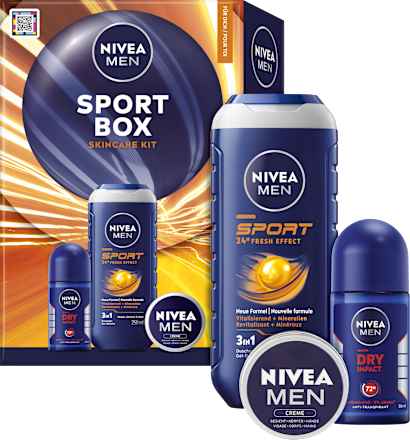 Geschenkset Sport Box 3tlg, 1 St NIVEA MEN