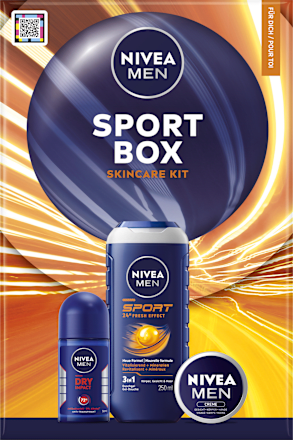Geschenkset Sport Box 3tlg, 1 St NIVEA MEN