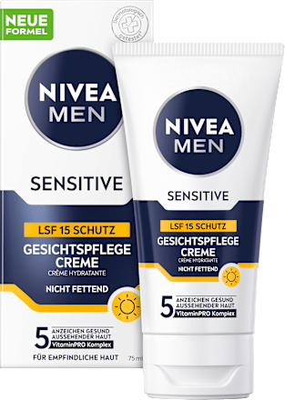 Gevoelige gezichtscrème, SPF 15, 75 ml