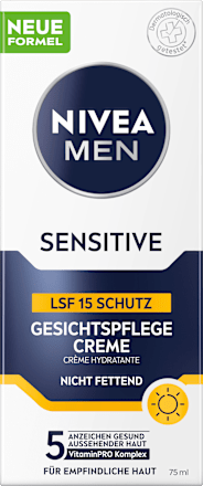 Gevoelige gezichtscrème, SPF 15, 75 ml