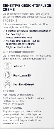 Gesichtscreme sensitive, 75 ml NIVEA MEN