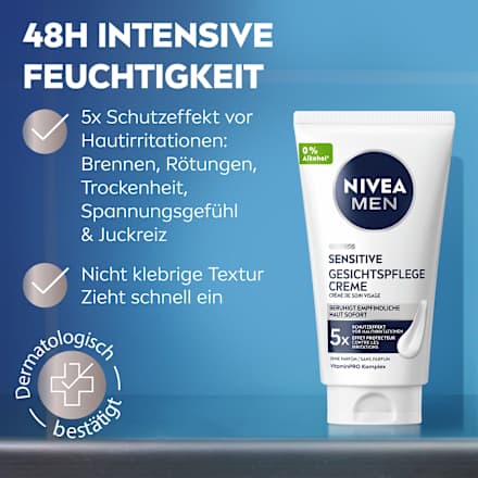 Gesichtscreme Sensitive, 75 ml
