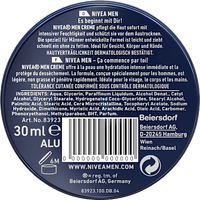 Lichaamsverzorgingscrème, reisformaat, 30 ml