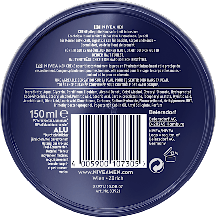 Körperpflege Creme, 150 ml
