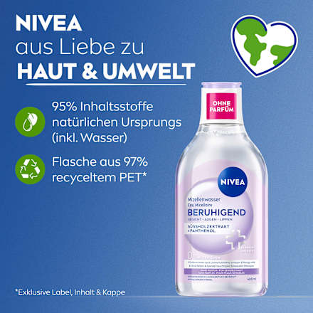 Mizellenwasser beruhigend, Reisegröße, 100 ml