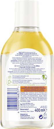 Micellair water Skin Glow, 400 ml