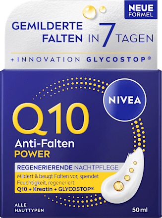 Nachtcreme Anti-Falten Q10, 50 ml
