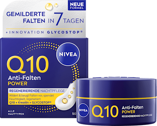 Nachtcreme Anti-Falten Q10, 50 ml