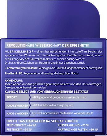 Nachtcreme Cellular Epigenetics, 50 ml